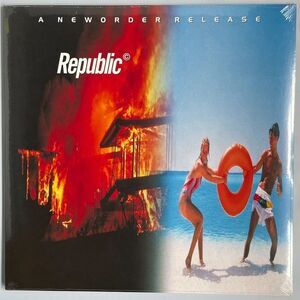 New Order – Republic 180 Gram Vinyl Record Reissue, Remastered, Rhino, 2015 NEW